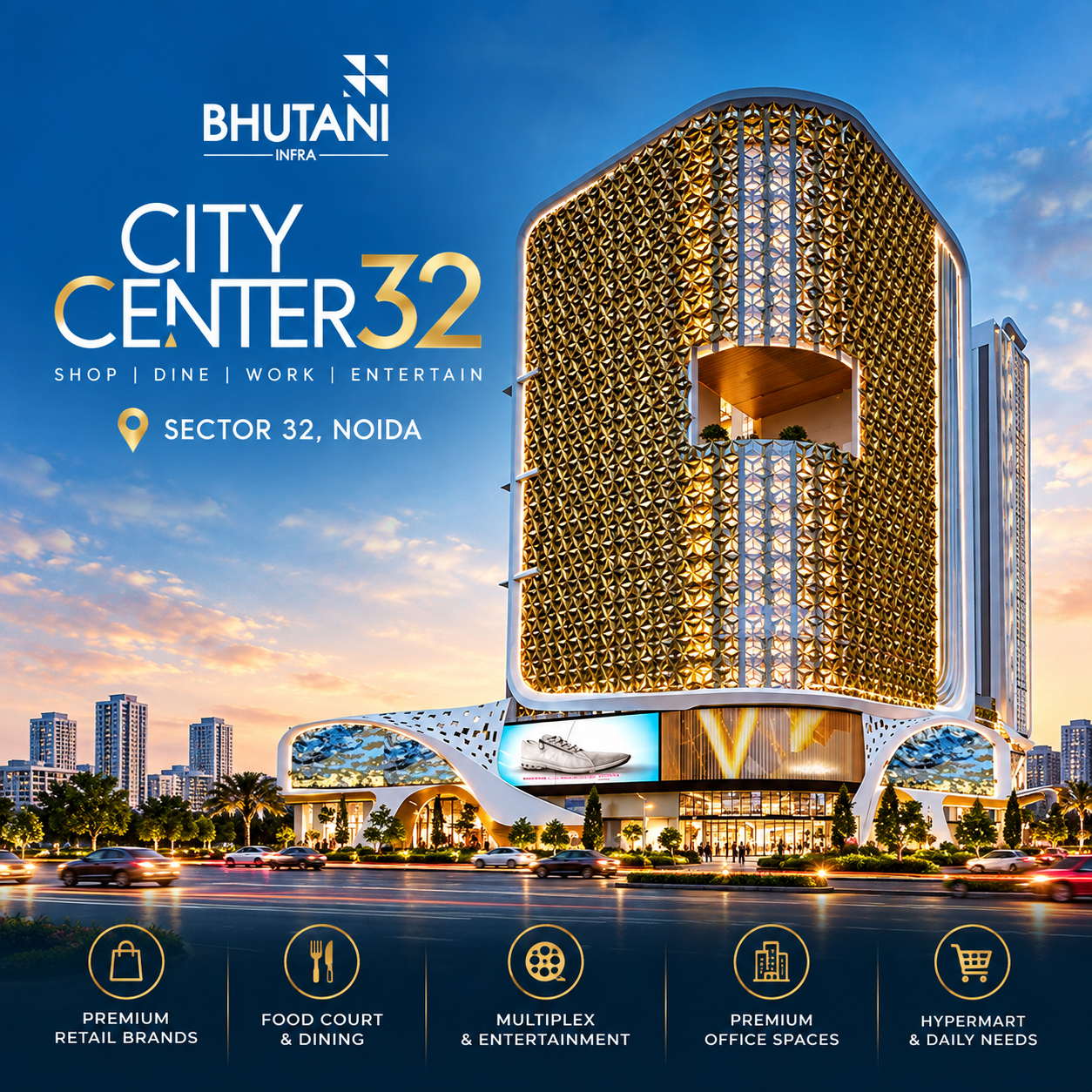Bhutani City Center 32